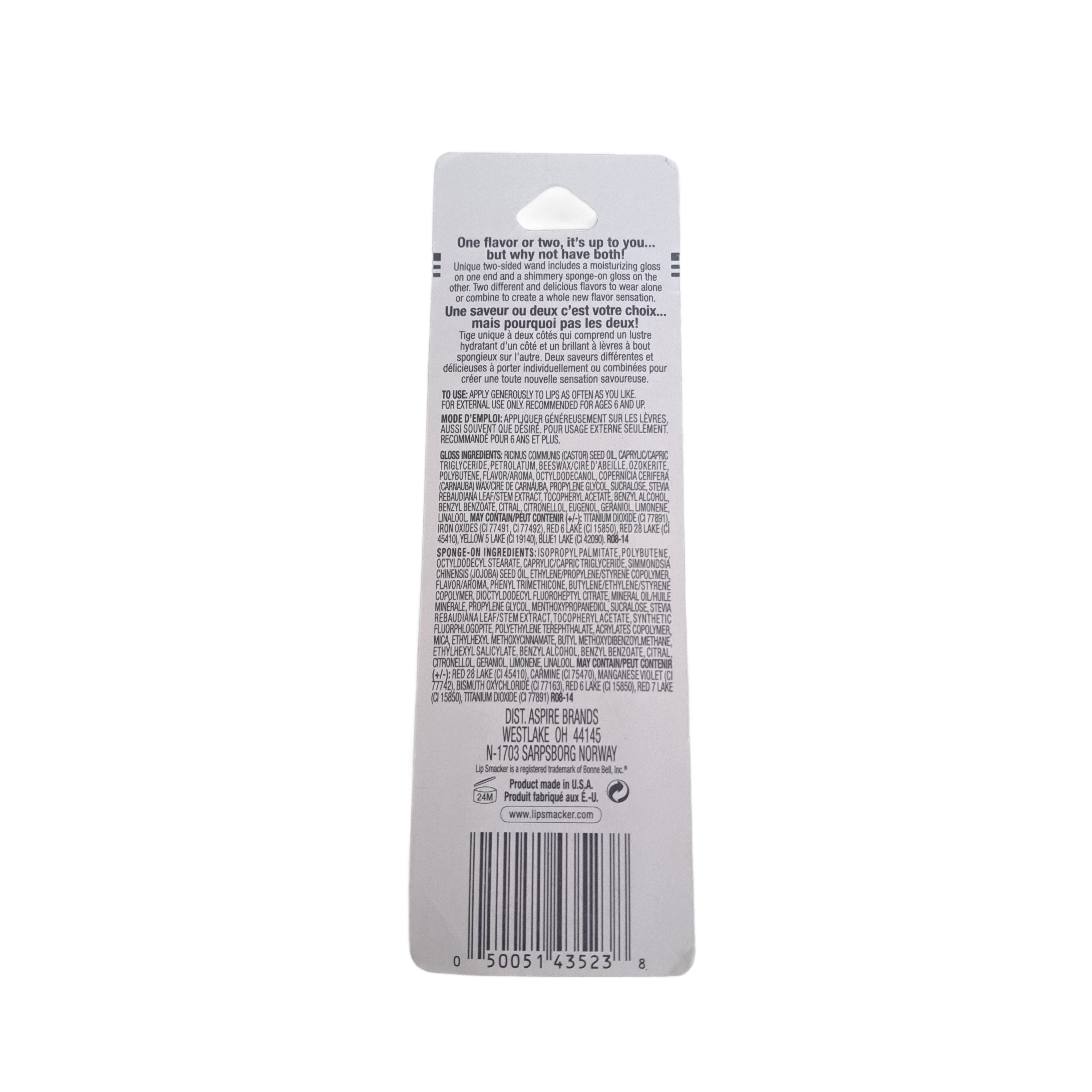 Lip Smacker Layer-It Liquid + Gloss, Berry Cream Cake, 523