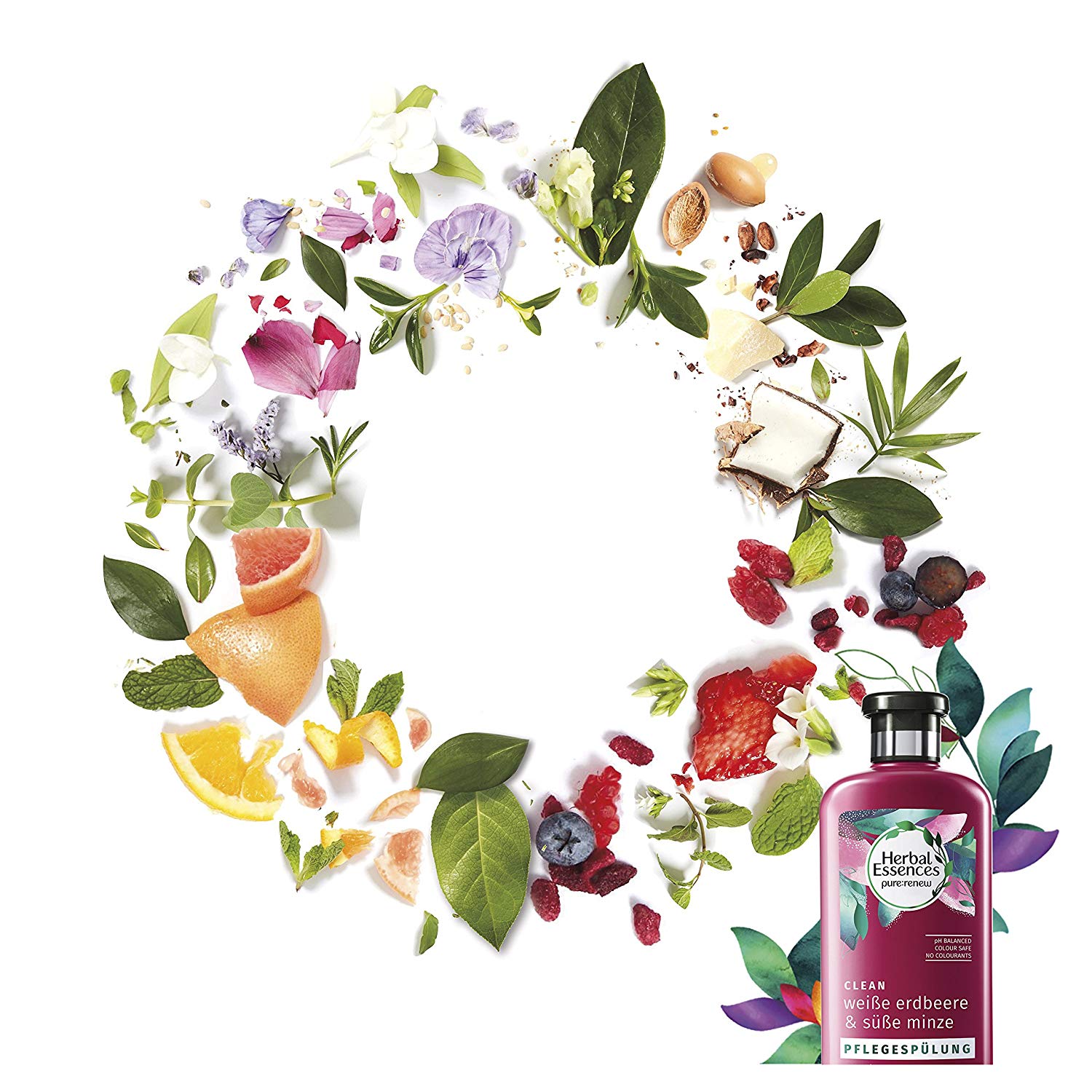 Herbal Essences White Strawberry And Sweet Mint Conditioner, 400 mL