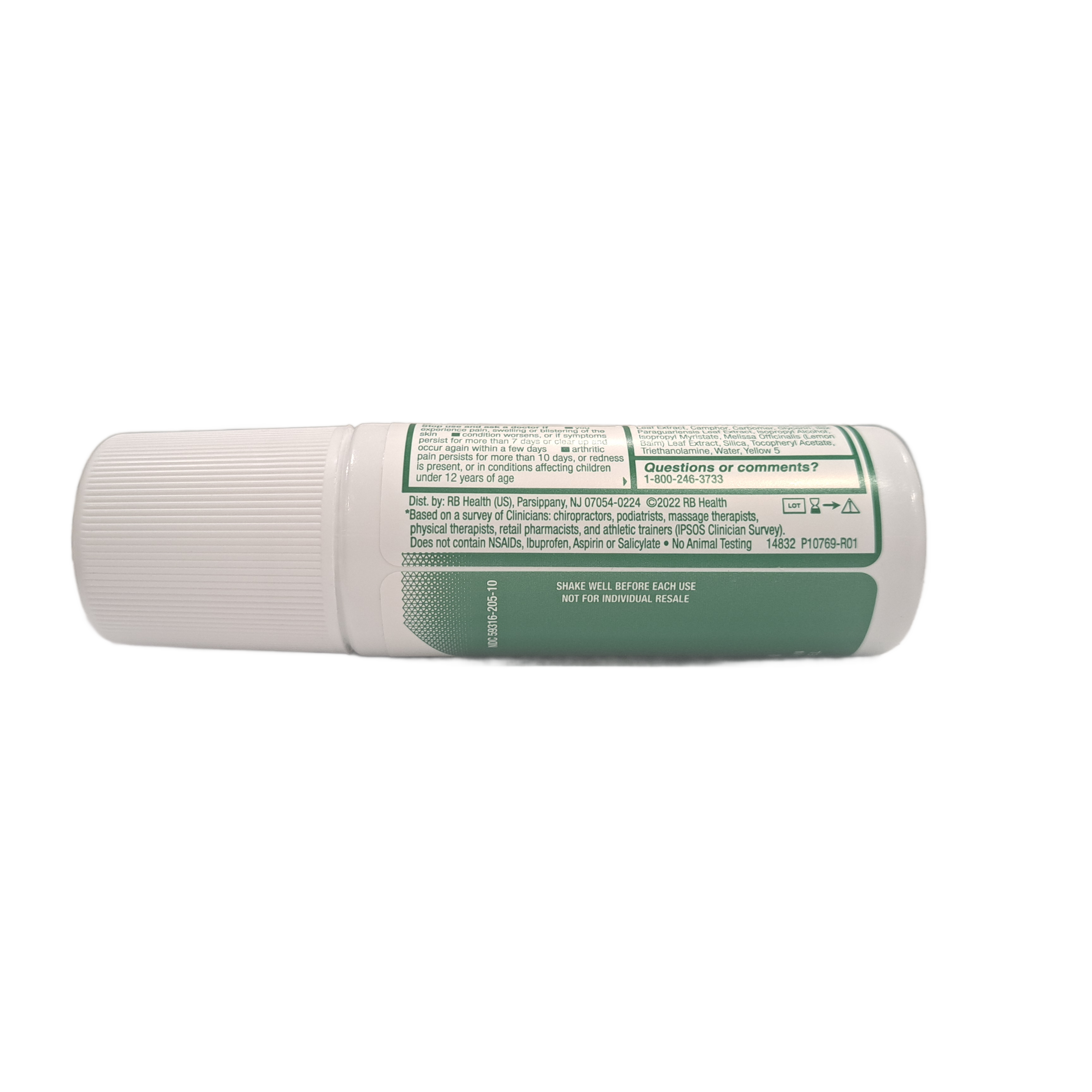 BioFreeze Cool The Pain Roll On Bottle 3 fl oz (89 ml)