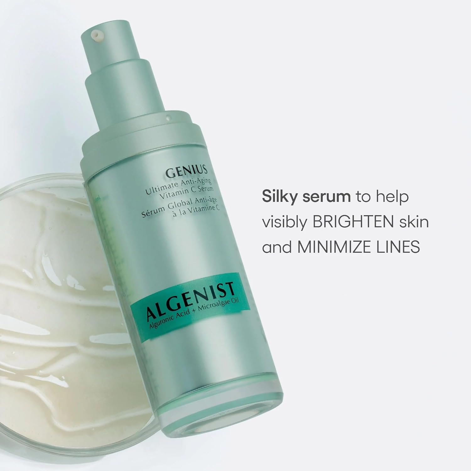 Algenist GENIUS Ultimate Anti-Aging Vitamin C Serum, 1 FL OZ (29 mL)