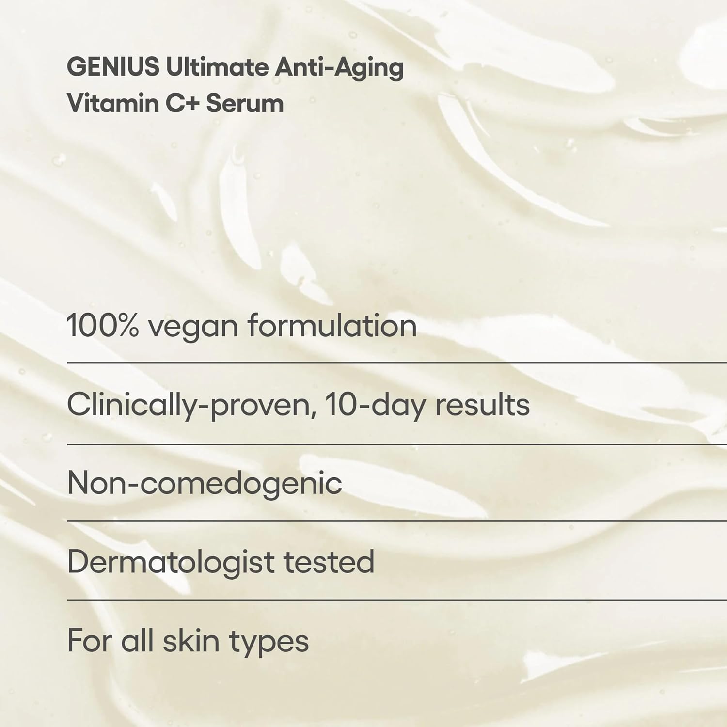 Algenist GENIUS Ultimate Anti-Aging Vitamin C Serum, 1 FL OZ (29 mL)