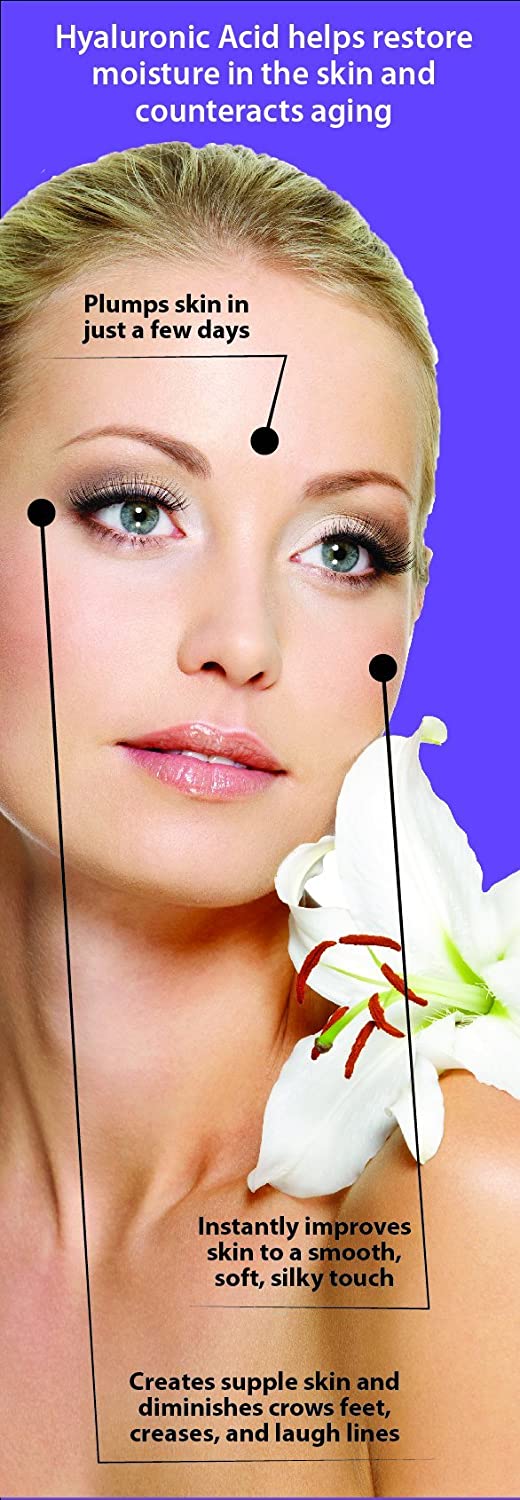 Advanced Clinicals Hyaluronic Serum, 1.75 fl oz (52 ml)