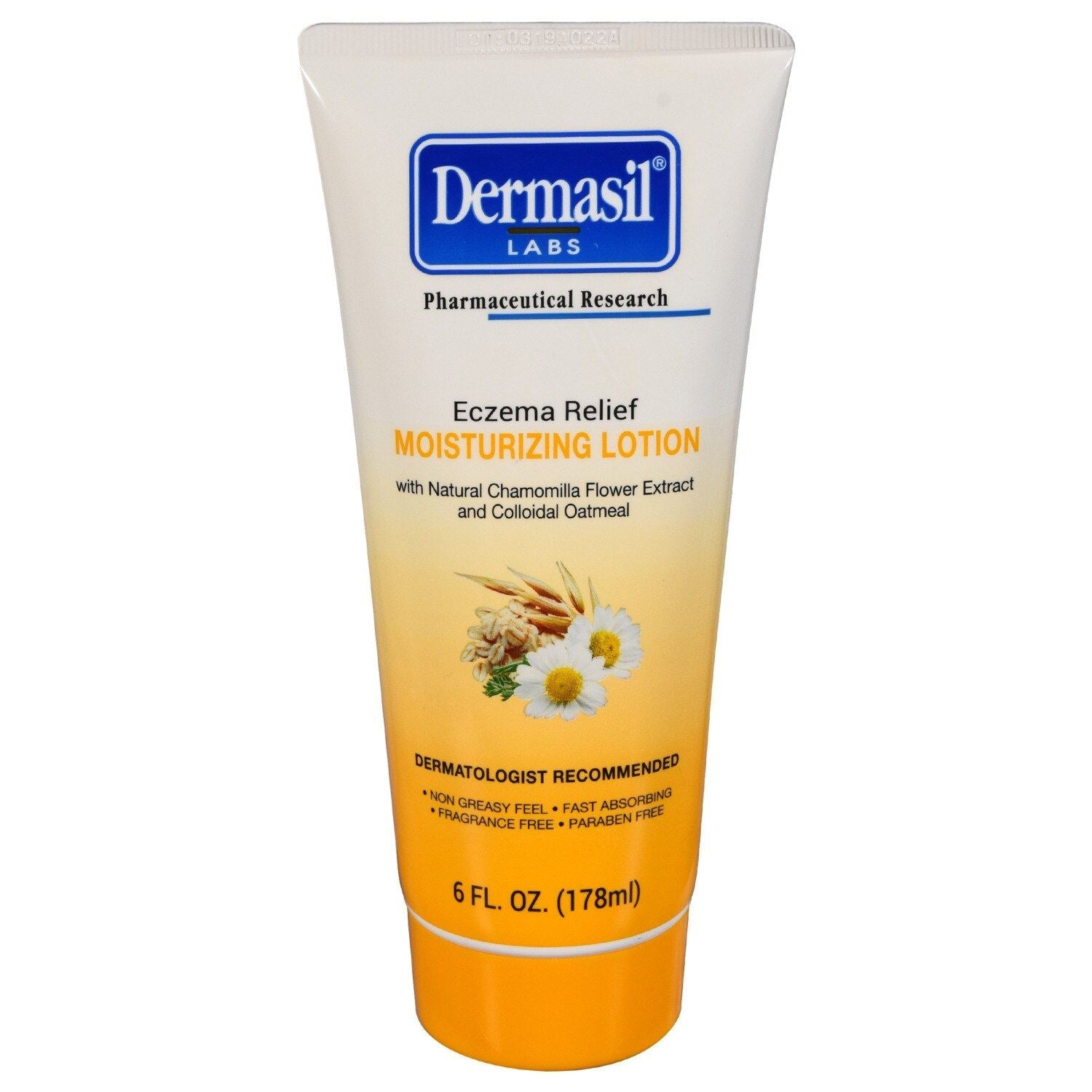 Dermasil Labs Eczema Relief Moisturizing Lotion, 6 FL OZ (178 mL)