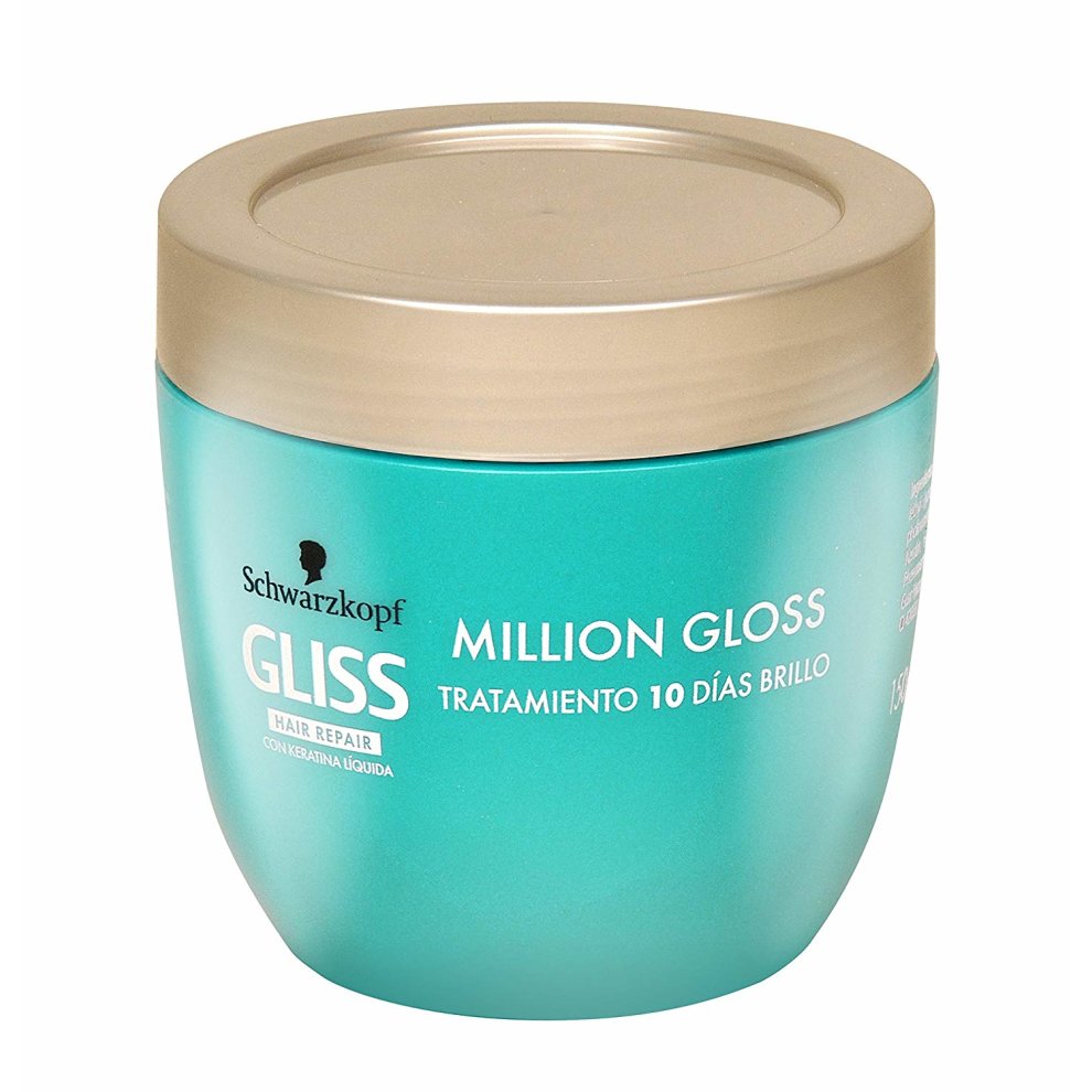 Schwarzkopf Gliss Hair Repair Million Gloss, 10 Day Shine Treatment, With Liquid Keratin