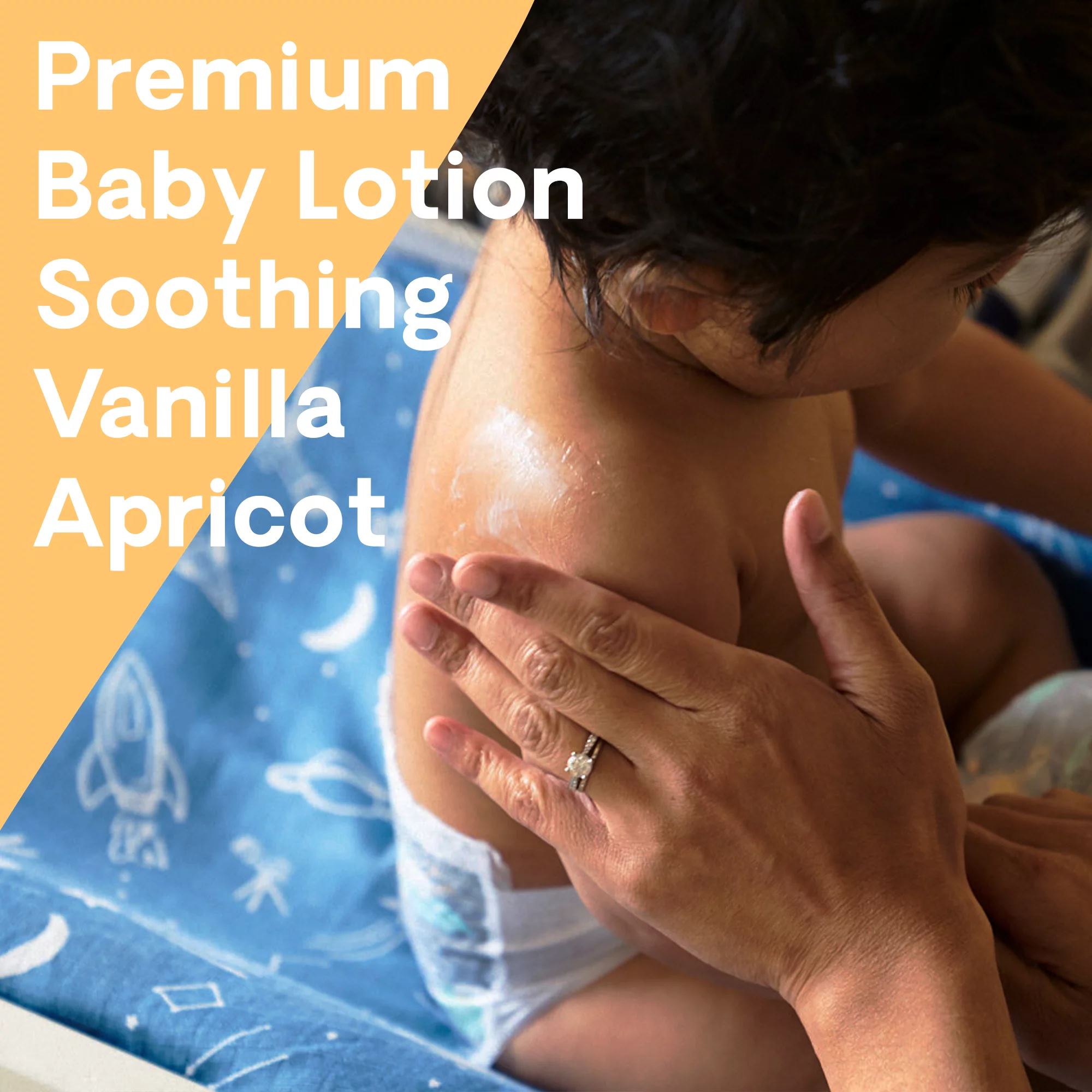 Hello Bello Plant-Based Baby Lotion, 8.5 fl oz (250 ml) | Soothing Vanilla Apricot