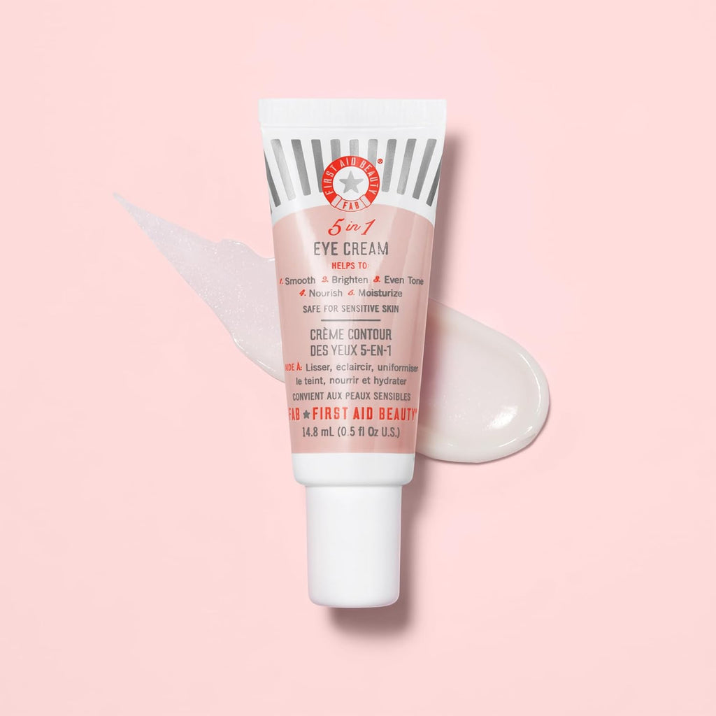 First Aid Beauty 5-in-1 Eye Cream, 14.8 Ml (0.5 Fl Oz)
