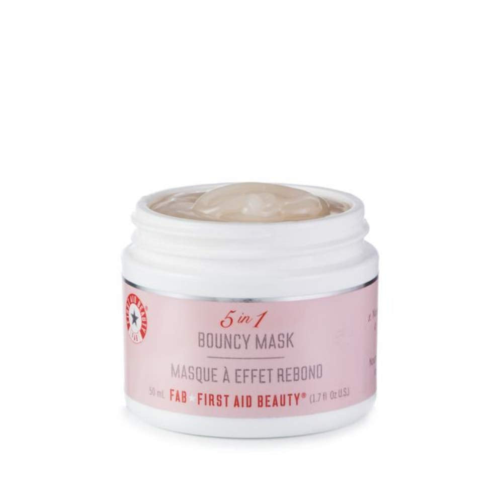 First Aid Beauty 5-in-1 Bouncy Mask, 50 mL (1.7 Fl Oz)