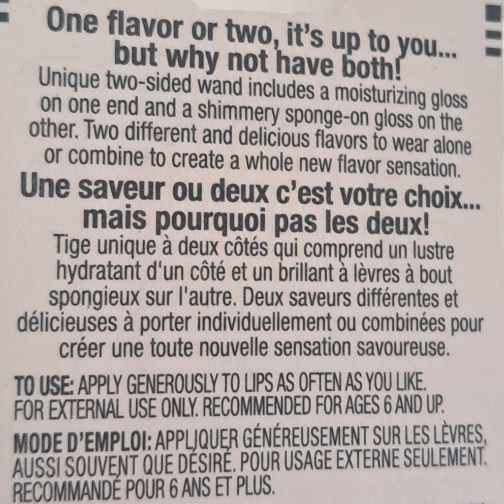 Lip Smacker Layer-It Liquid + Gloss, Strawberry Vanilla Swirl, 521