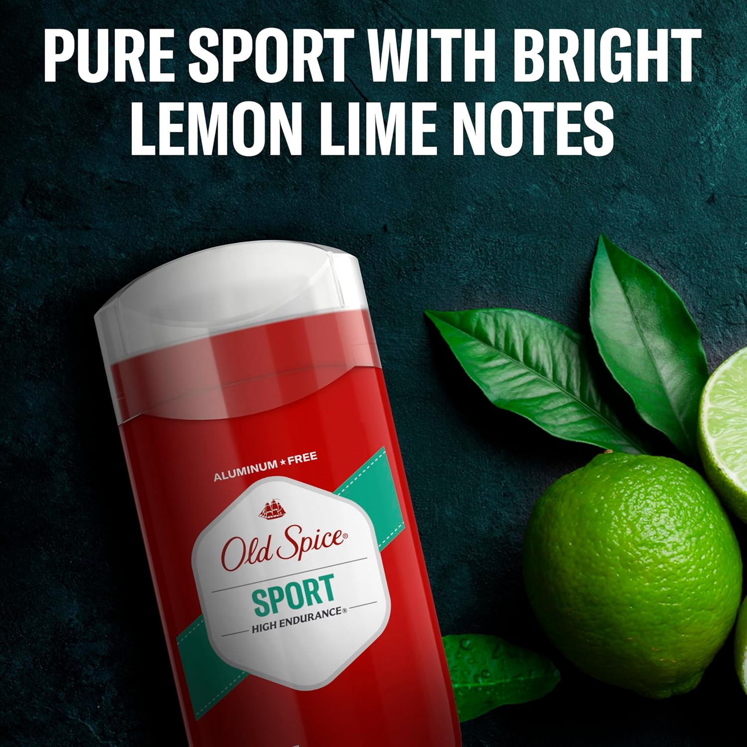 Old Spice Pure Sport High Endurance Aluminium-Free Deodorant, 2.25 OZ (63 g)