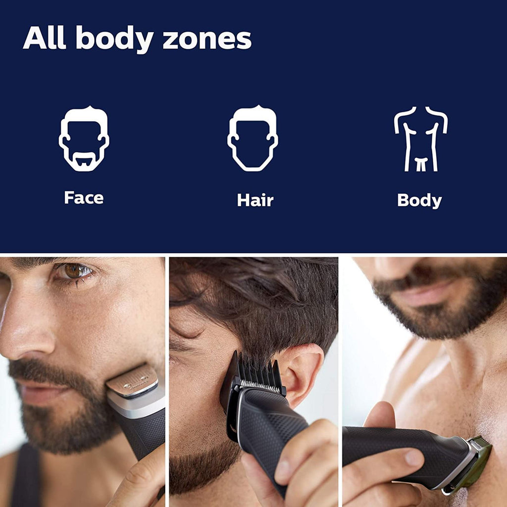 Philips Norelco Multigroom 5000 All-In-One Trimmer 18 pc MG5750/49 Lithium-ion
