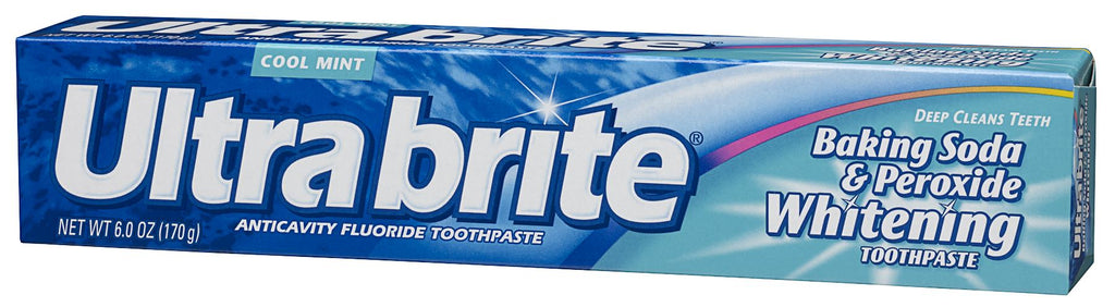 Ultra Brite Baking Soda & Peroxide Toothpaste, 6 OZ (170 g)