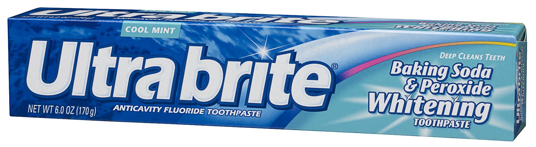 Ultra Brite Baking Soda & Peroxide Toothpaste, 6 OZ (170 g)